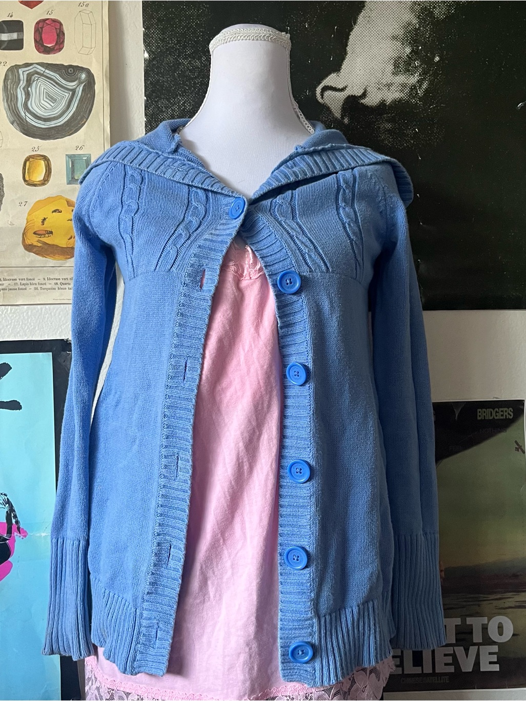 Early 2000s Babydoll Cardigan